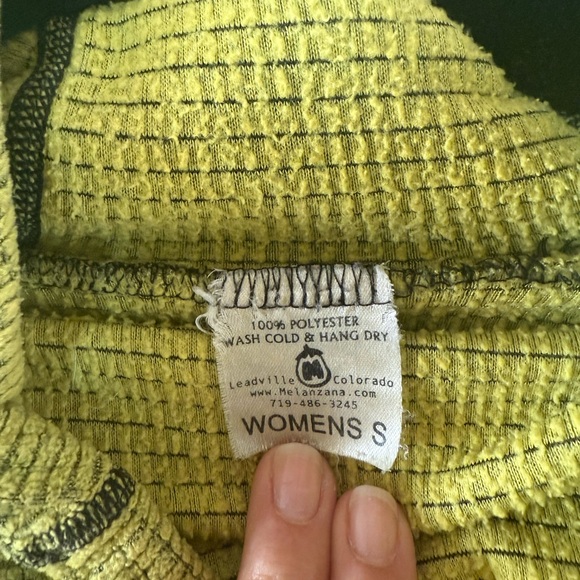 Womens Green Micro hood Melanzana - Picture 5 of 6